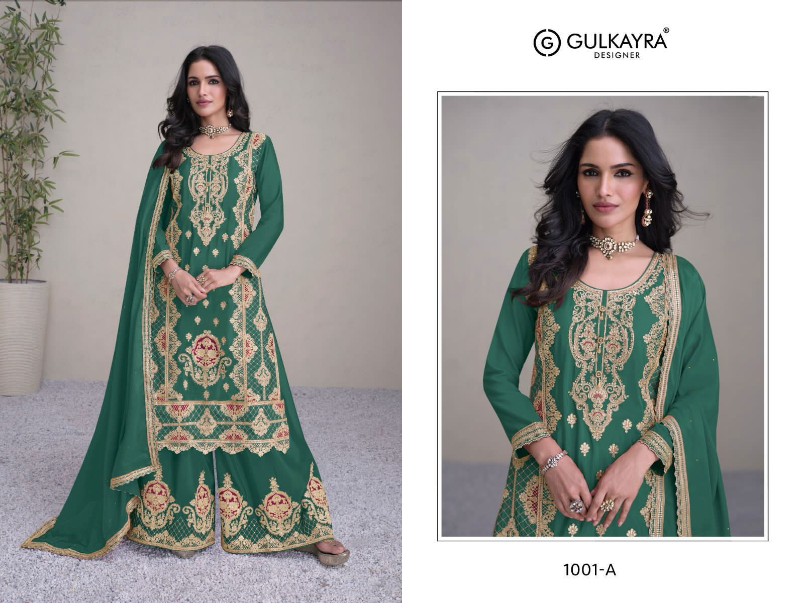 Hirwa By Gulkayra Chinon Wedding Salwar Suits Wholesale Market In Surat With Price
